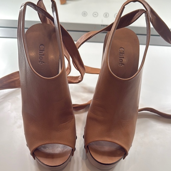 Vintage CHLOE Wedges - Picture 8 of 8